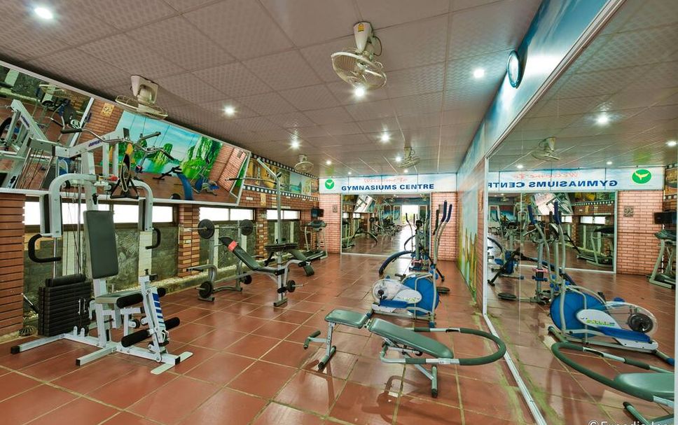 Fitnessbereich Foto