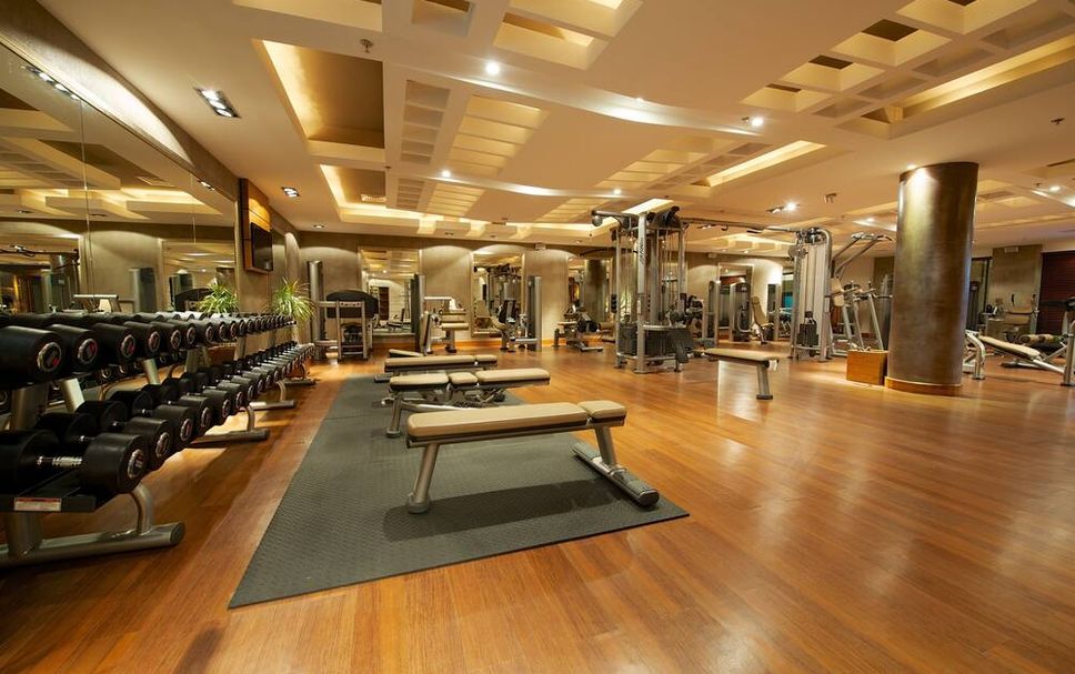 Fitnessbereich Foto