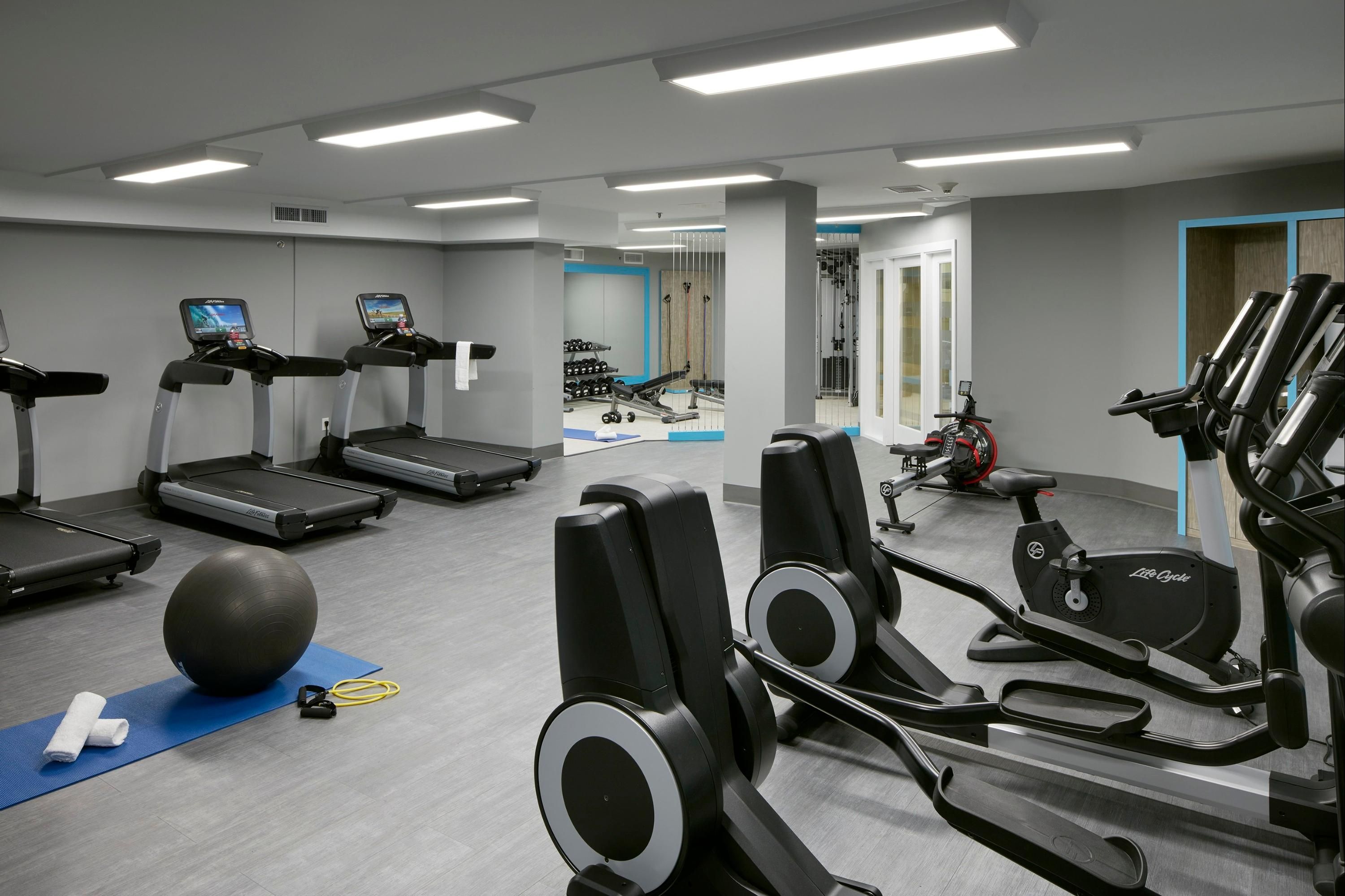 Fitnessbereich