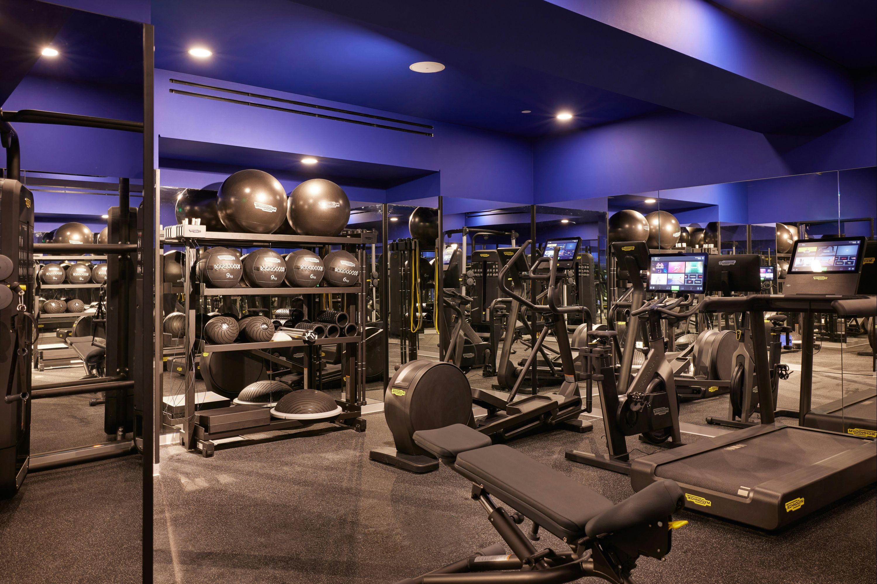 Fitnessbereich