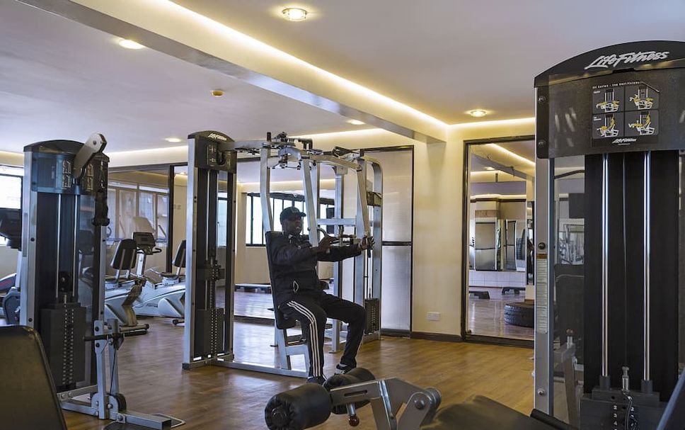 Fitnessbereich Foto
