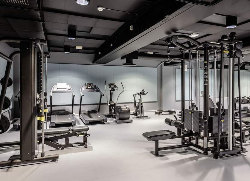 Fitnessbereich Foto
