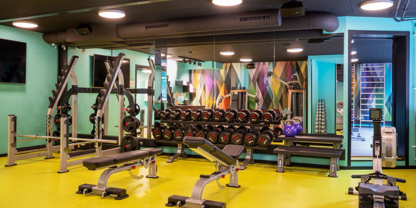 Fitnessbereich