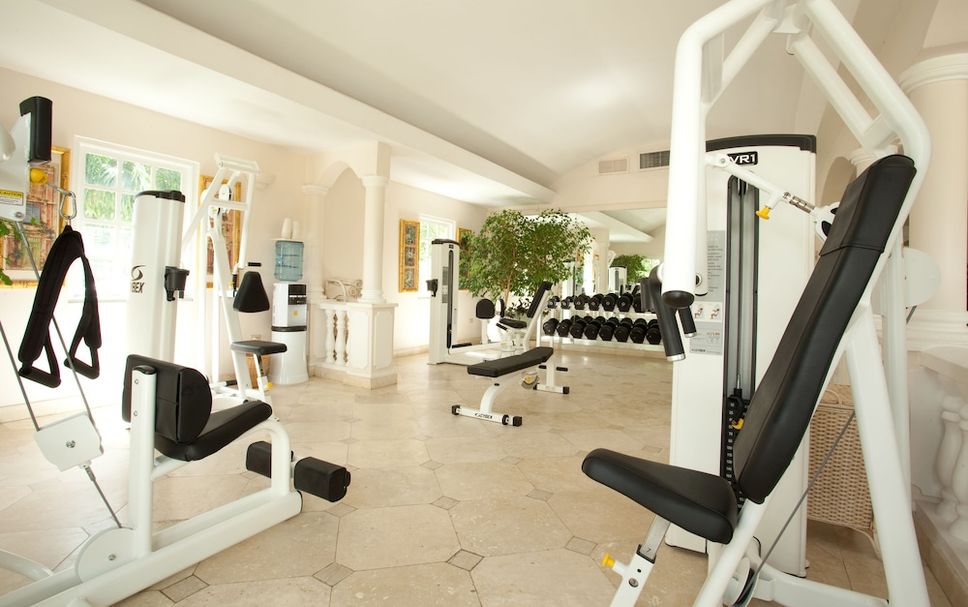 Fitnessbereich Foto