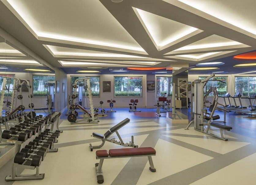 Fitnessbereich Foto