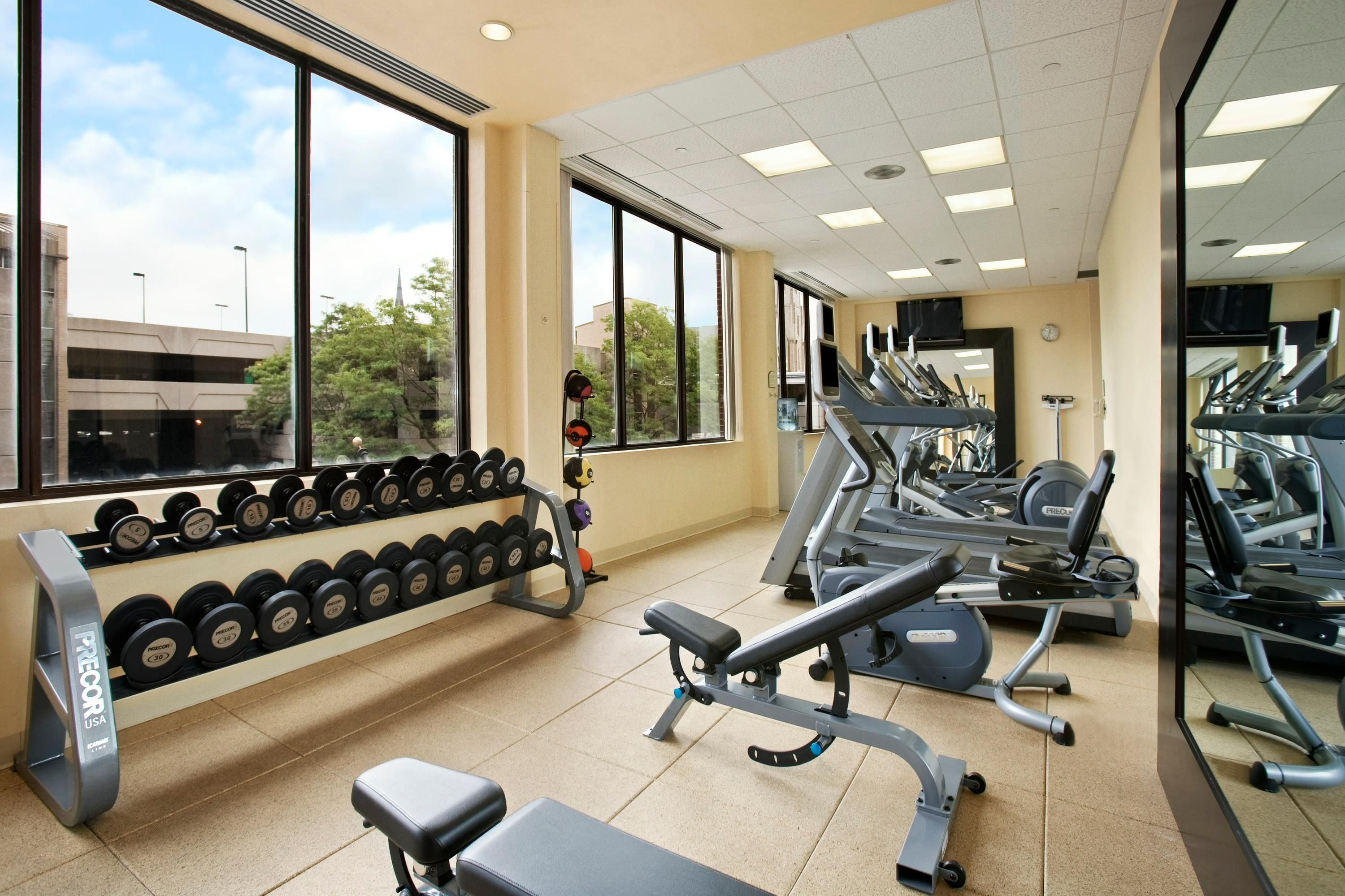 Fitnessbereich