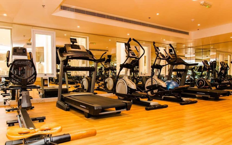 Fitnessbereich Foto