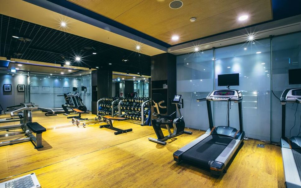 Fitnessbereich Foto