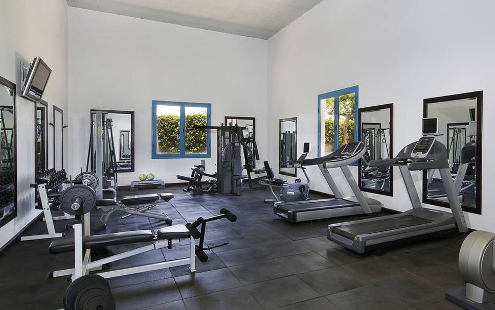 Fitnessbereich Foto