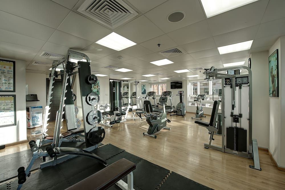 Fitnessbereich Foto