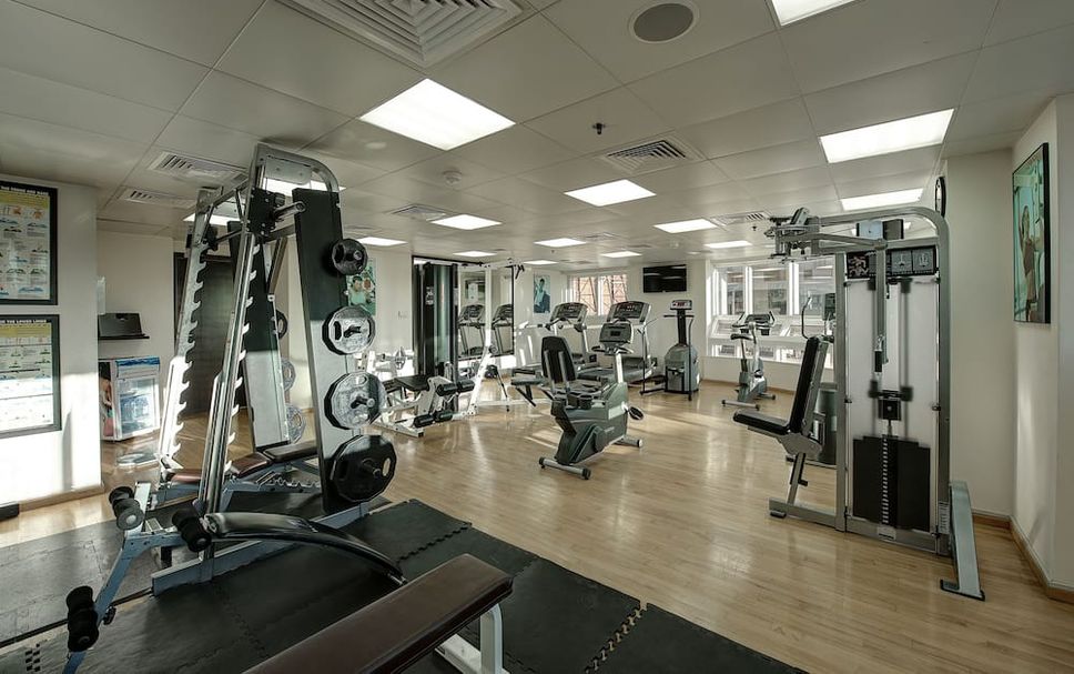 Fitnessbereich Foto