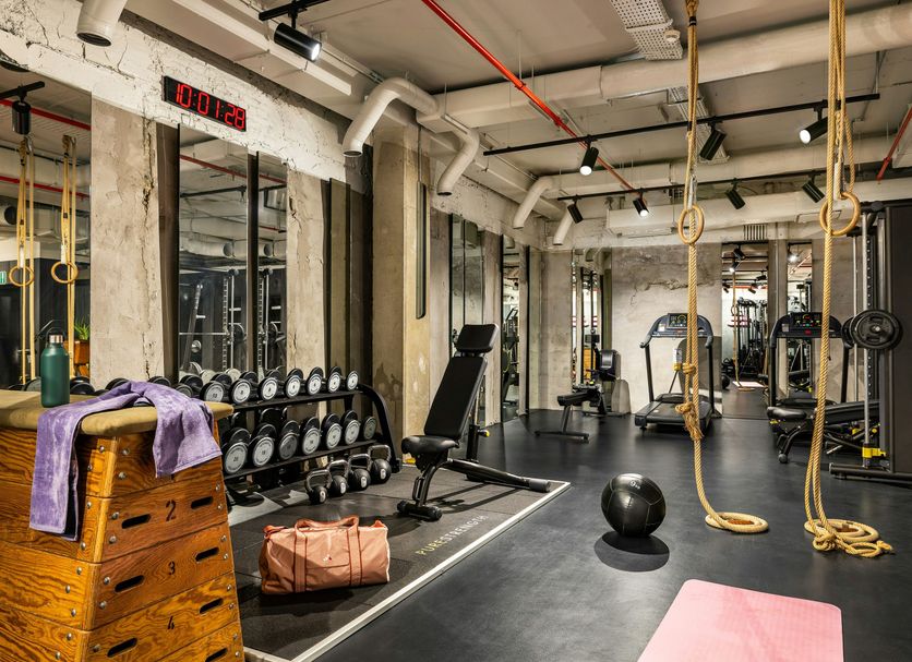Fitnessbereich Foto