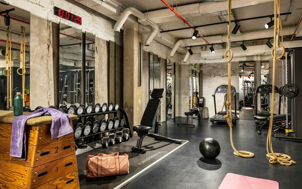 Fitnessbereich Foto