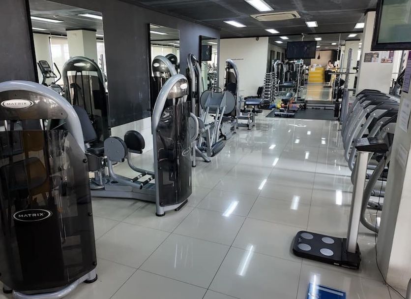 Fitnessbereich Foto