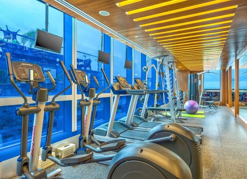 Fitnessbereich Foto