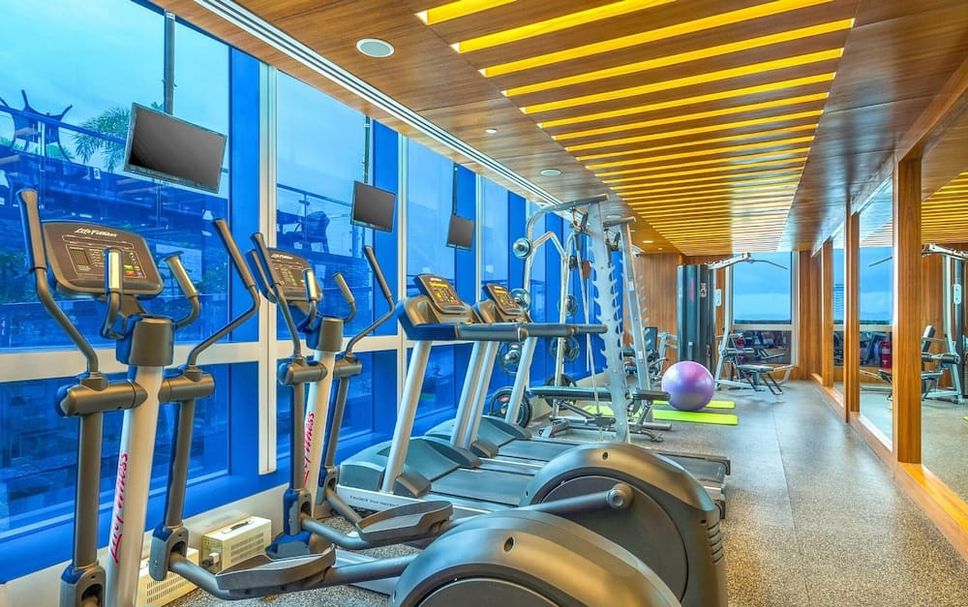 Fitnessbereich Foto