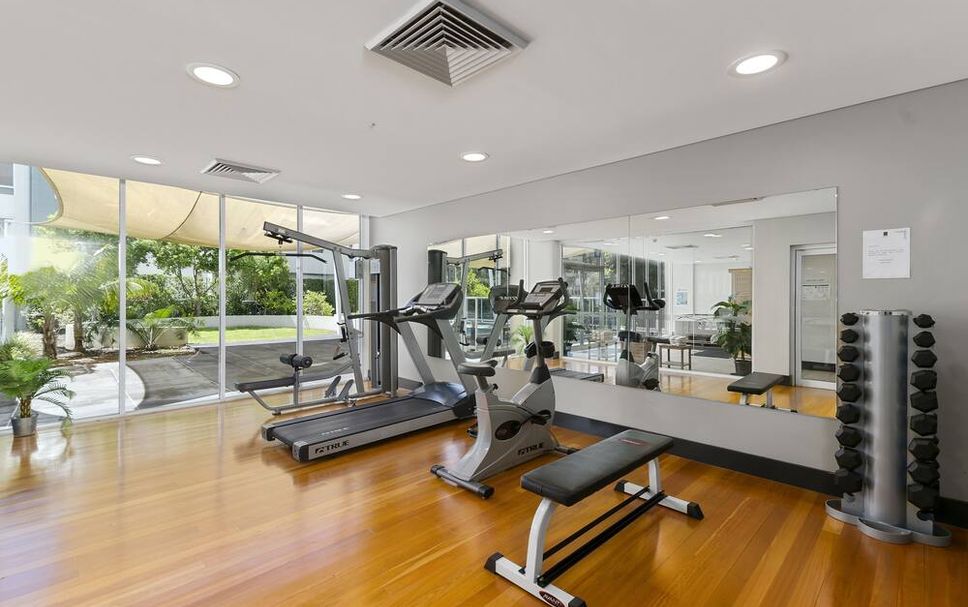 Fitnessbereich Foto