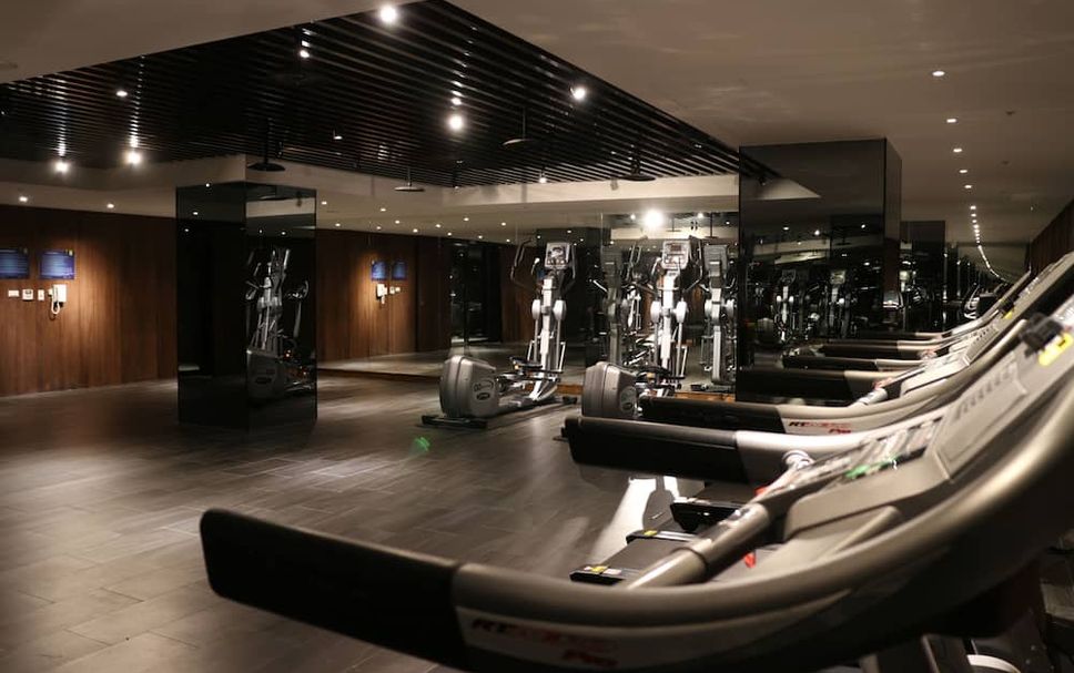 Fitnessbereich Foto