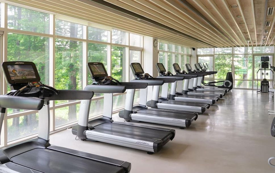 Fitnessbereich Foto