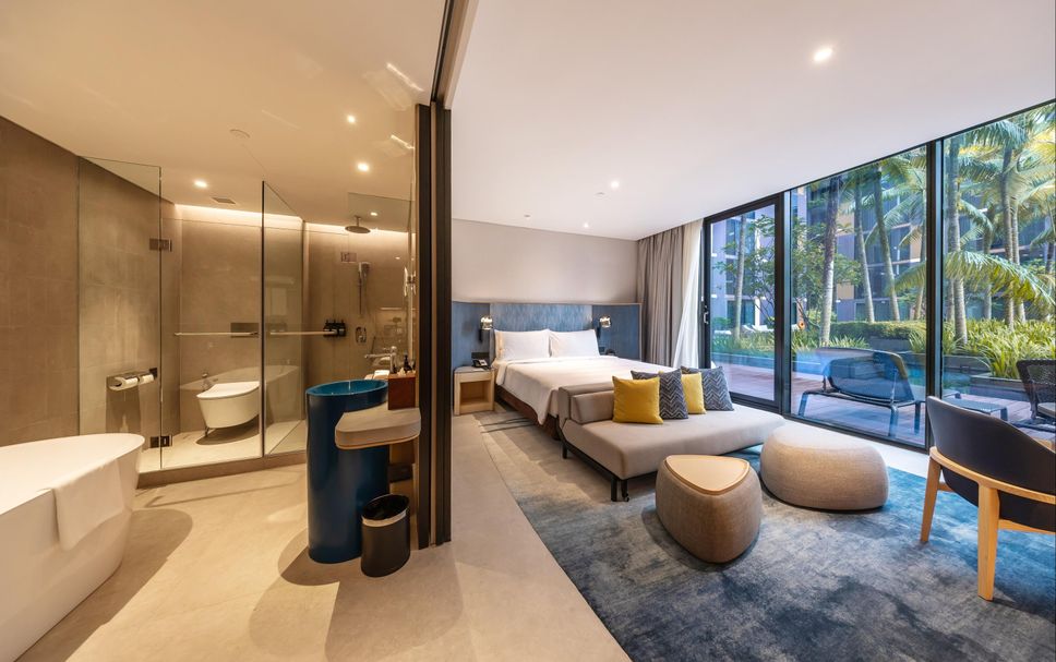 Schlafzimmer Foto