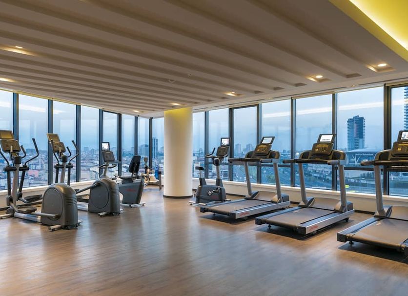 Fitnessbereich Foto