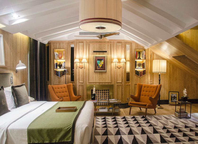 Schlafzimmer Foto