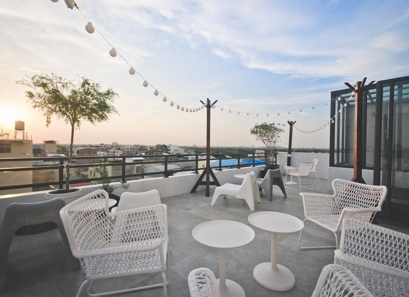 Dachterrasse Foto
