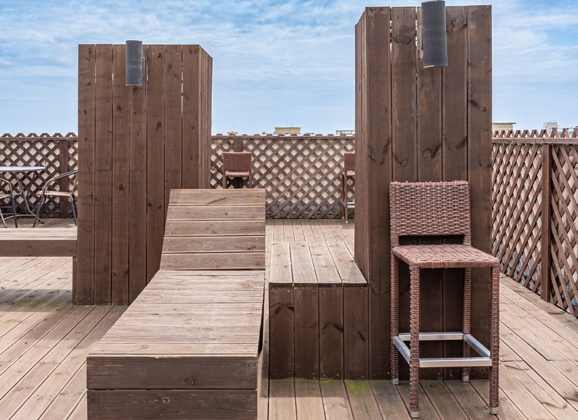 Dachterrasse Foto