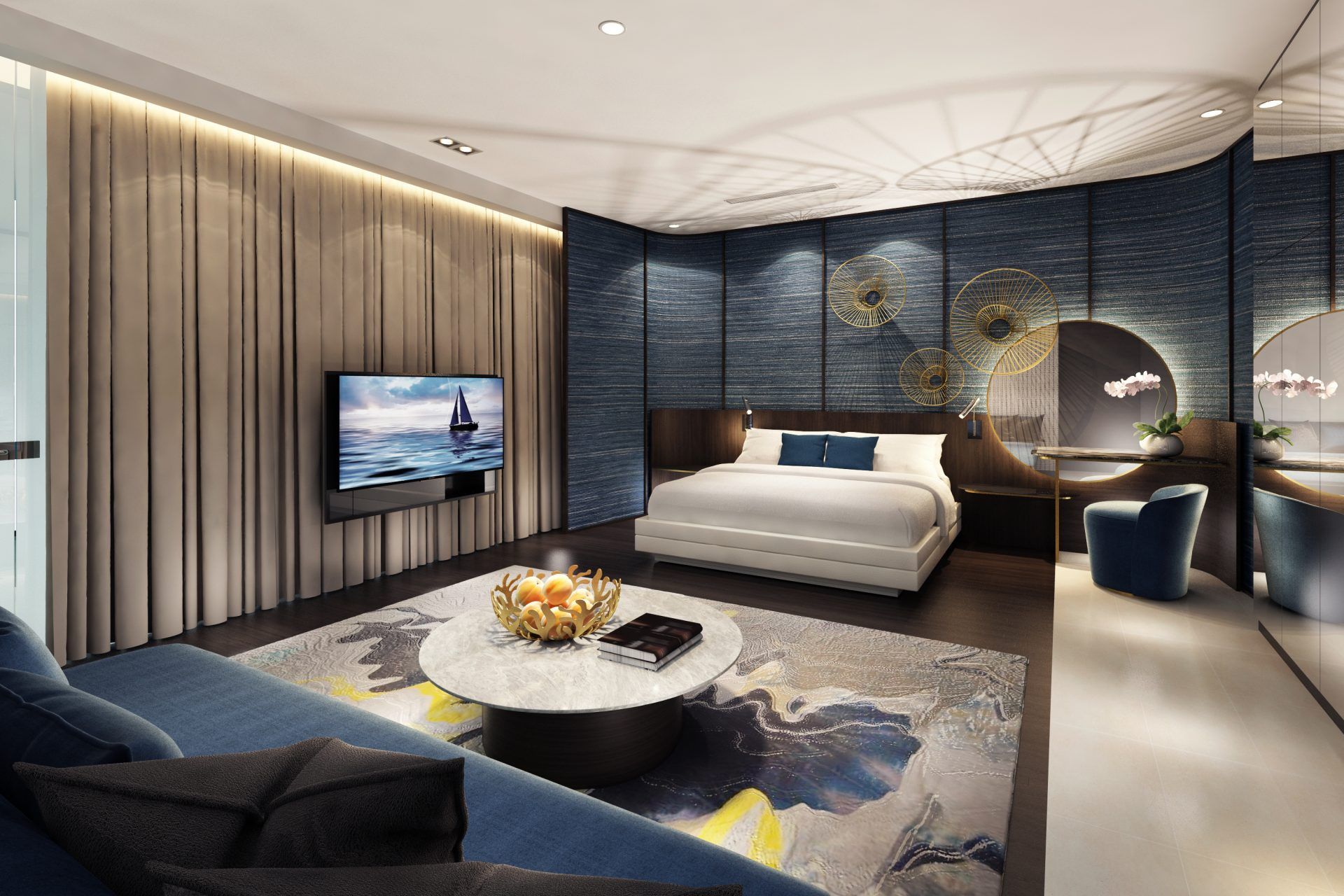 Schlafzimmer Foto