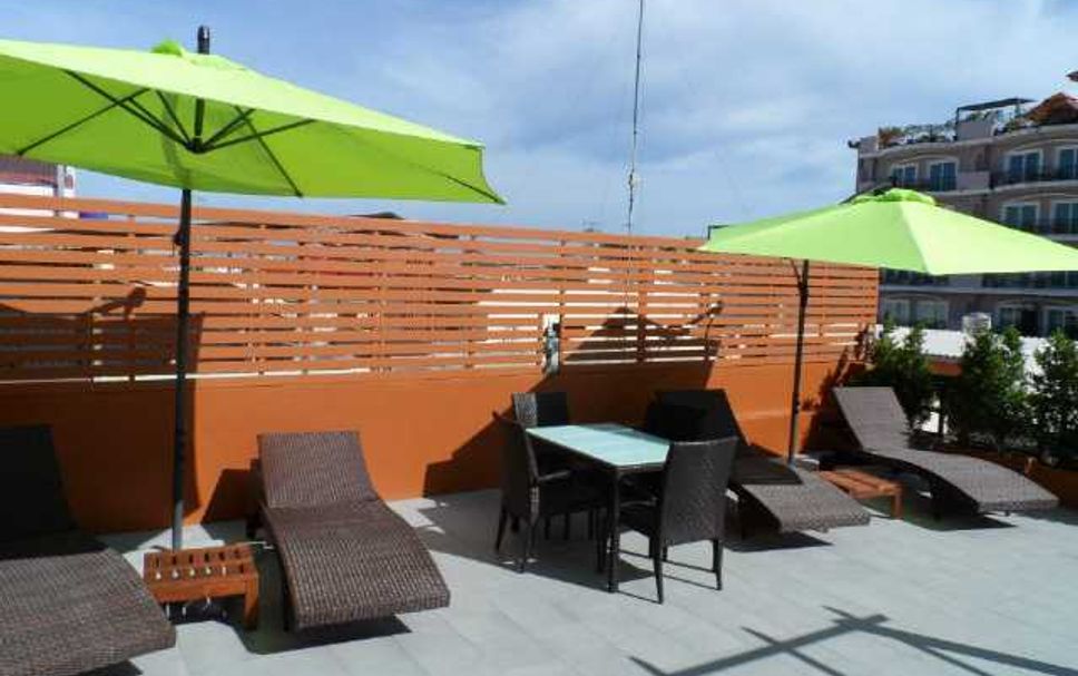Dachterrasse Foto