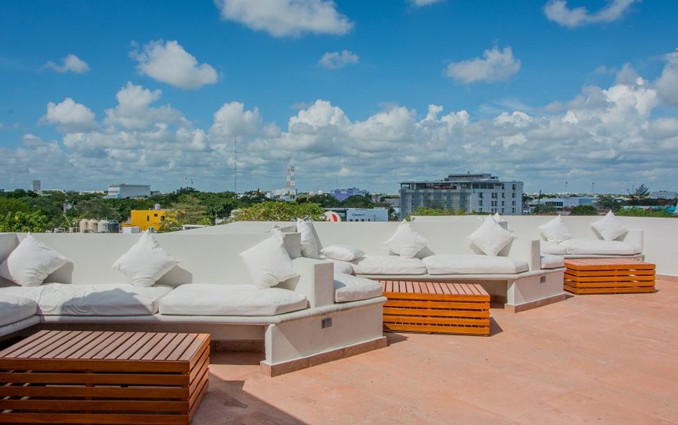 Dachterrasse Foto
