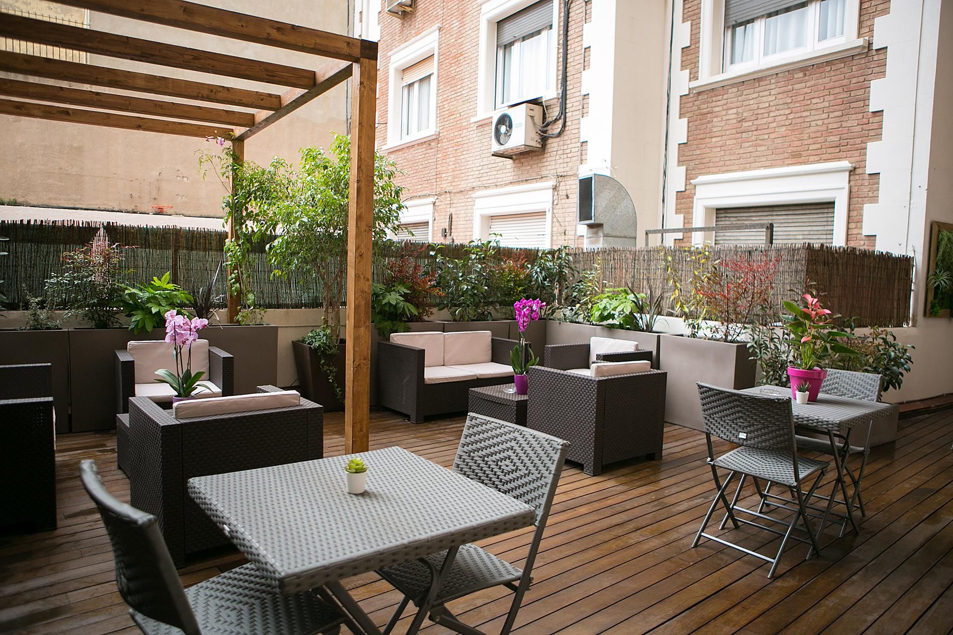 Dachterrasse Foto