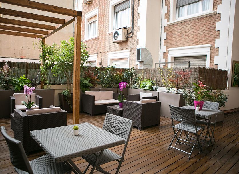 Dachterrasse Foto