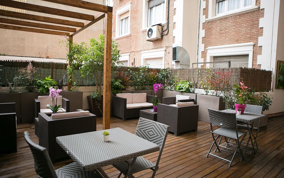 Dachterrasse Foto