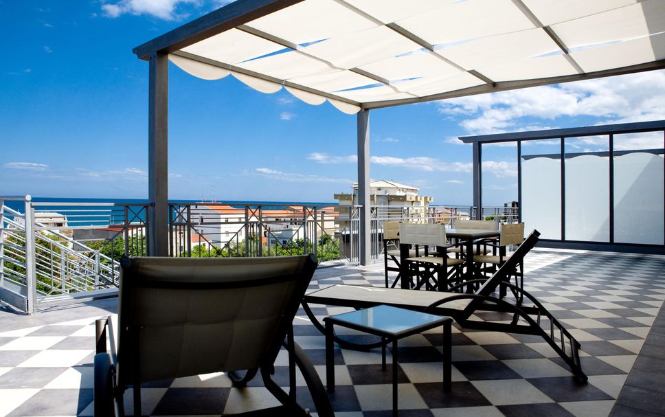Dachterrasse Foto