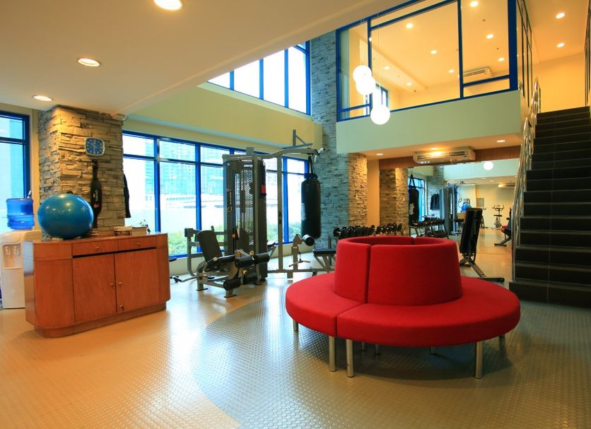 Fitnessbereich Foto