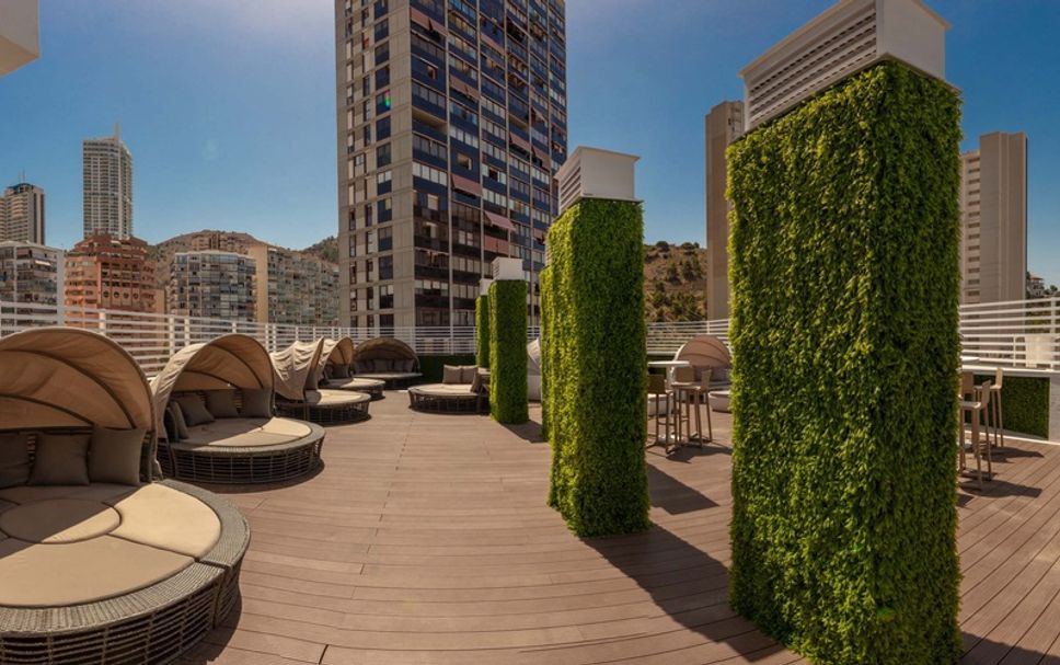 Dachterrasse Foto