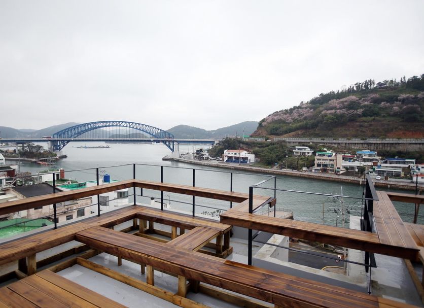 Dachterrasse Foto