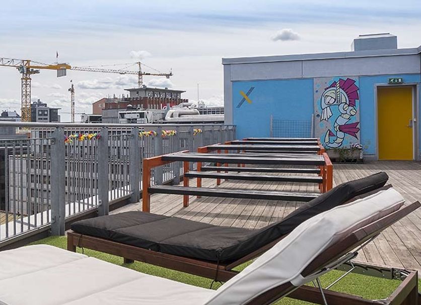 Dachterrasse Foto