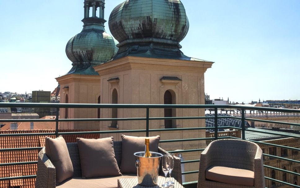 Dachterrasse Foto