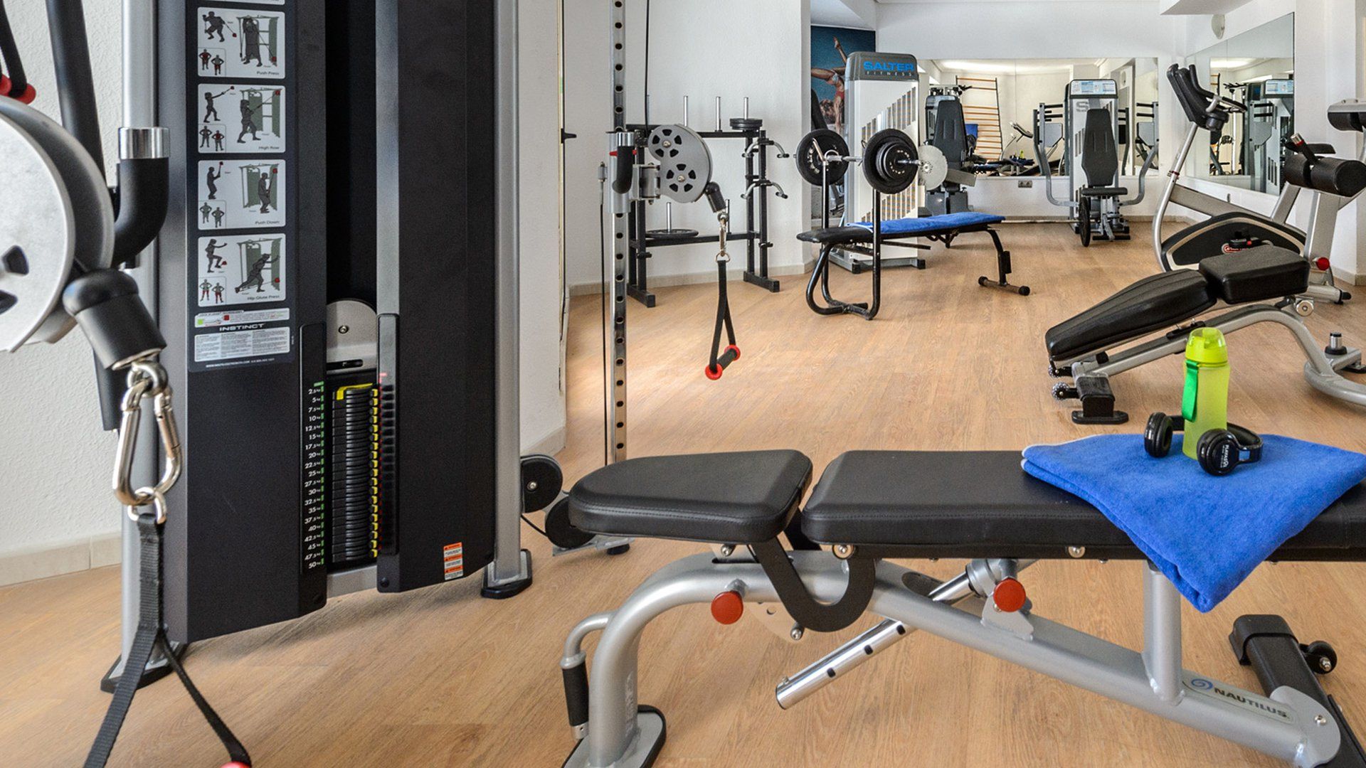 Fitnessbereich